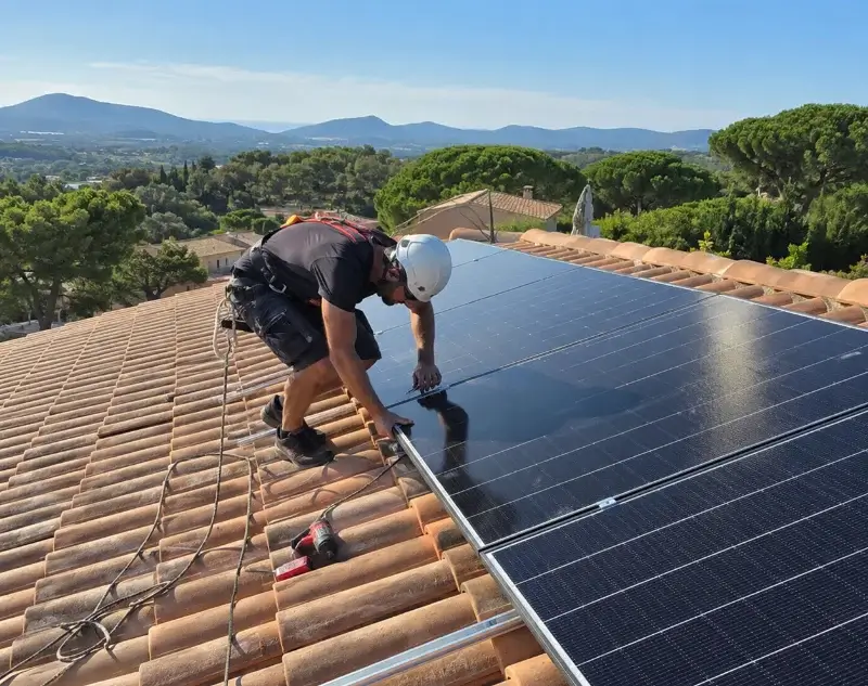 Installateur panneaux solaires Dussac — pose photovoltaïque sur toiture